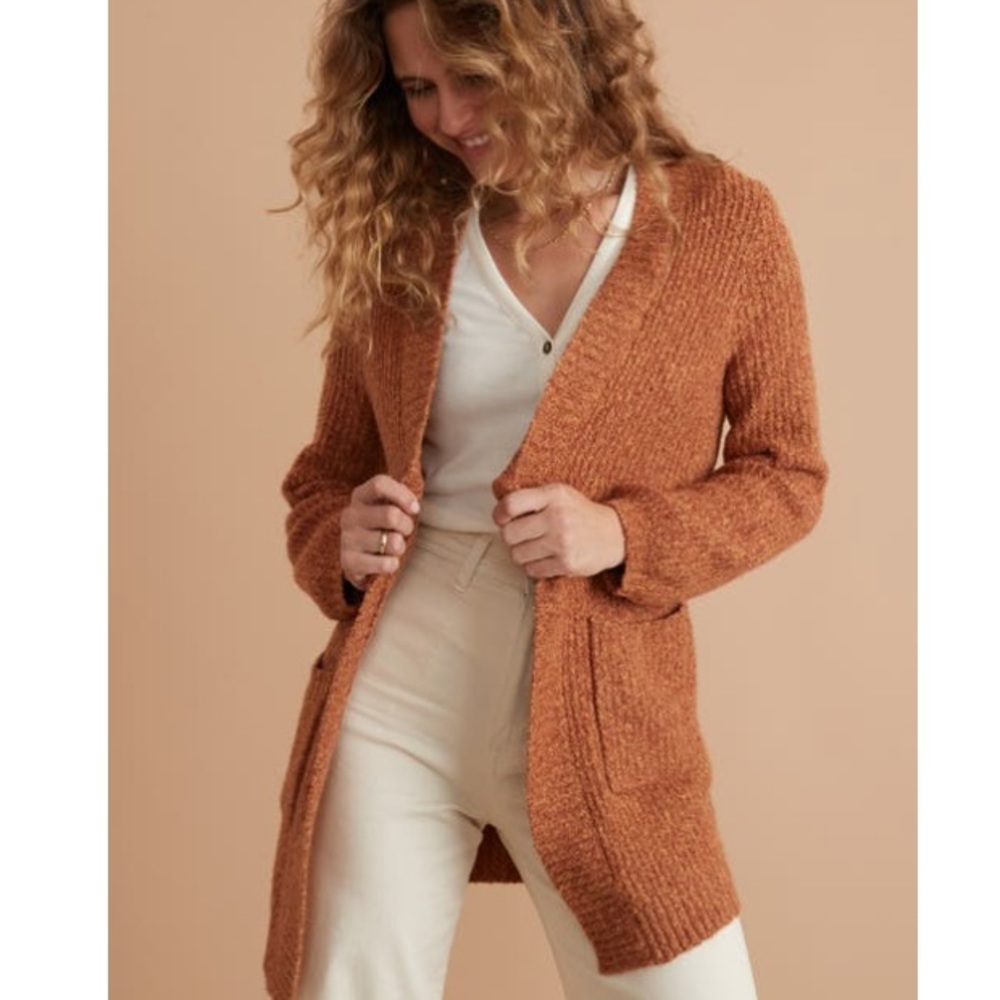 Marine Layer merino wool blend cardigan
Oversize sz small